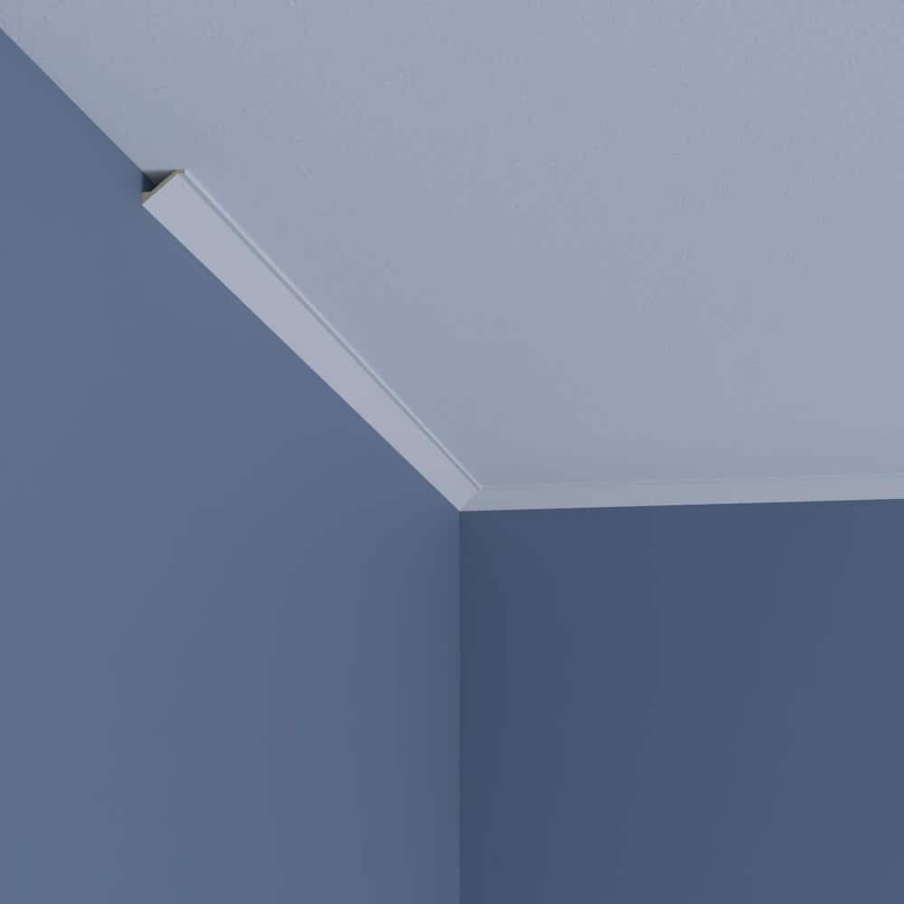 Ekena Millwork Cleo 4 in. D x 5 in. W x 94.5 in. L Polyurethane Crown Moulding