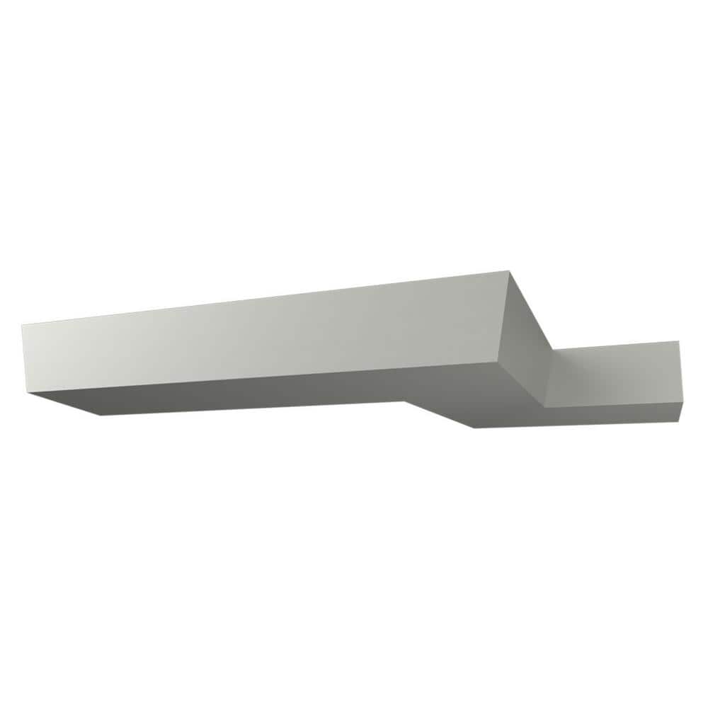 Ekena Millwork Anton 4.375 in. D x 4.375 in. W x 96 in. L Polyurethane Crown Moulding