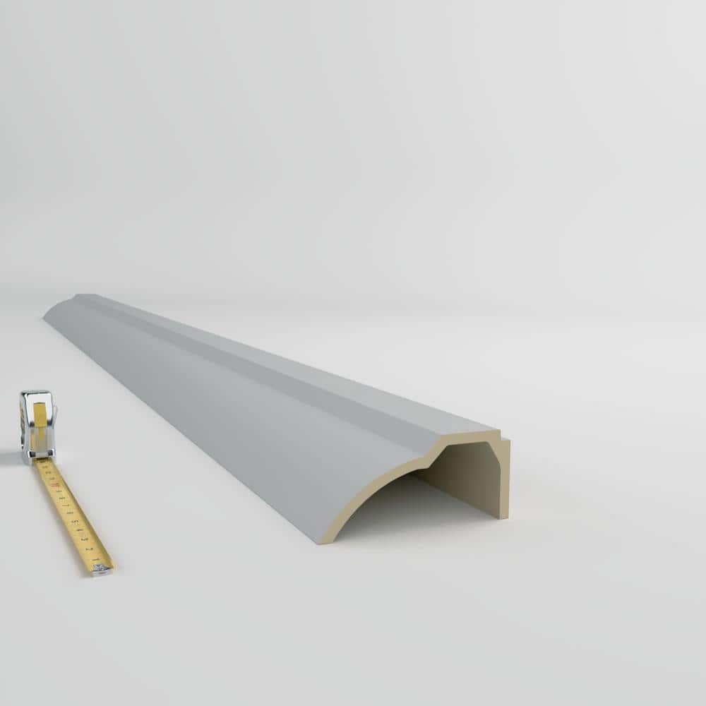 Ekena Millwork Benjamin 7 in. D x 7 in. W x 96 in. L Polyurethane Crown Moulding