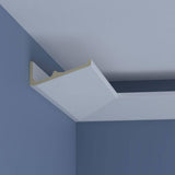 Ekena Millwork Blair 7.875 in. D x 7.875 in. W x 94.5 in. L Polyurethane Crown Moulding