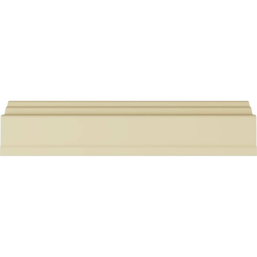 Ekena Millwork 2-1/4 in. x 4 in. x 94-1/2 in. Polyurethane Viceroy Crown Moulding