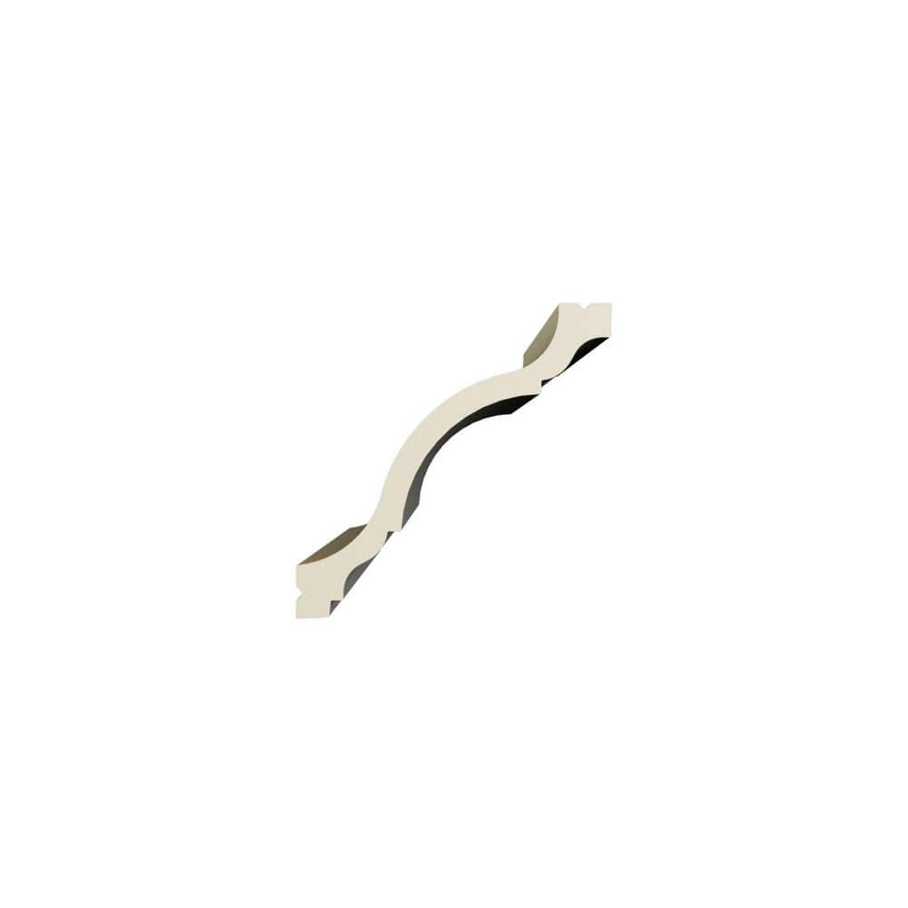 Ekena Millwork Austin 3.5 in. D x 5 in. W x 96 in. L Polyurethane Crown Moulding
