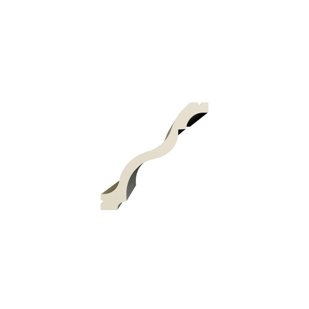 Ekena Millwork Azriel 3.5 in. D x 5 in. W x 96 in. L Polyurethane Crown Moulding