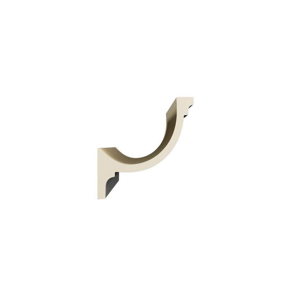Ekena Millwork Enoch 4 in. D x 5.625 in. W x 96 in. L Polyurethane Crown Moulding