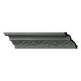 Ekena Millwork Frisco 4 in. D x 5.5 in. W x 96 in. L Polyurethane Crown Moulding