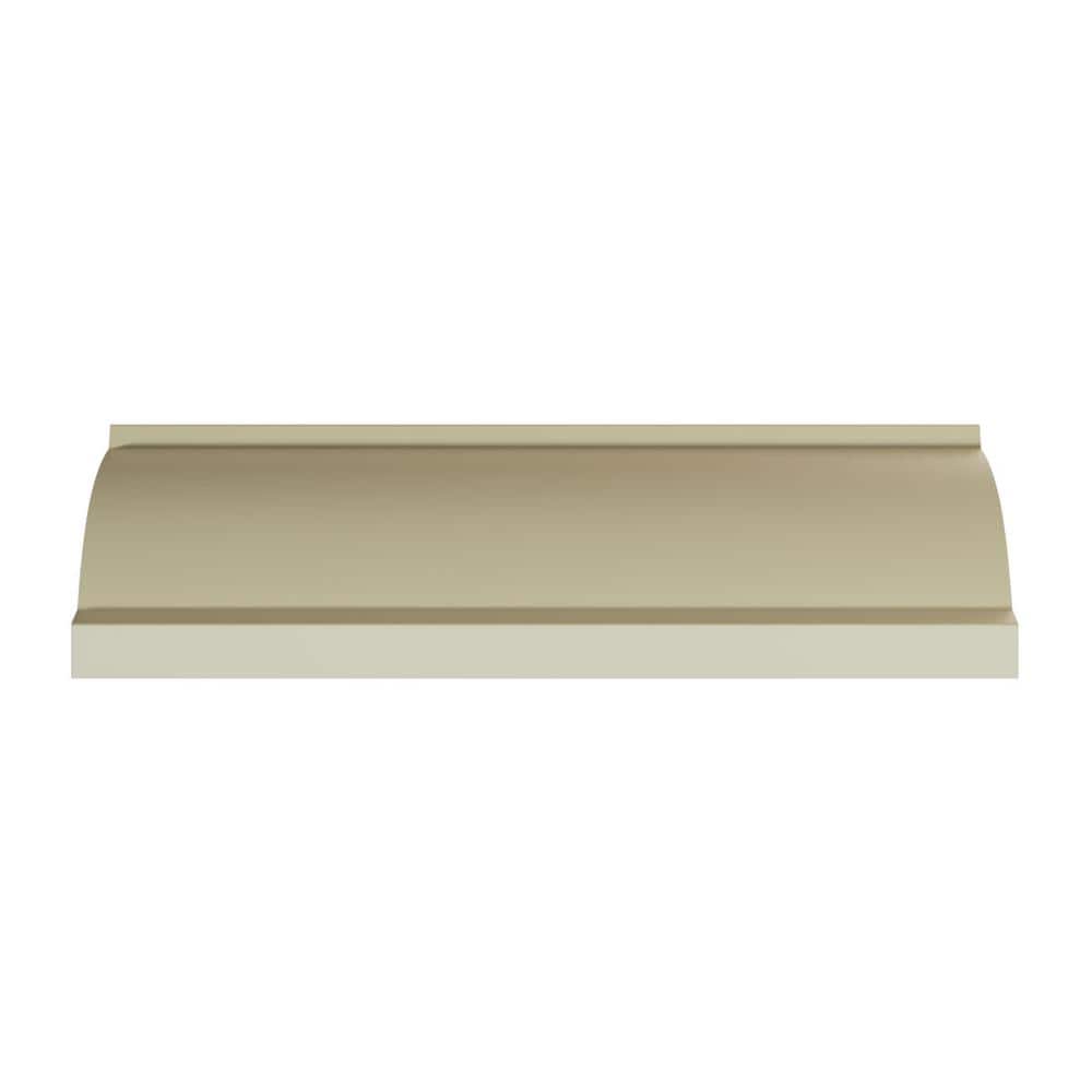 Ekena Millwork Graham 4 in. D x 5.5 in. W x 94.5 in. L Polyurethane Crown Moulding