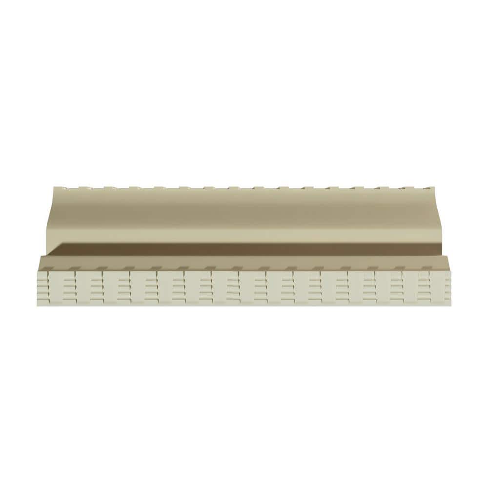 Ekena Millwork Madeline 4 in. D x 5.625 in. W x 96 in. L Polyurethane Crown Moulding