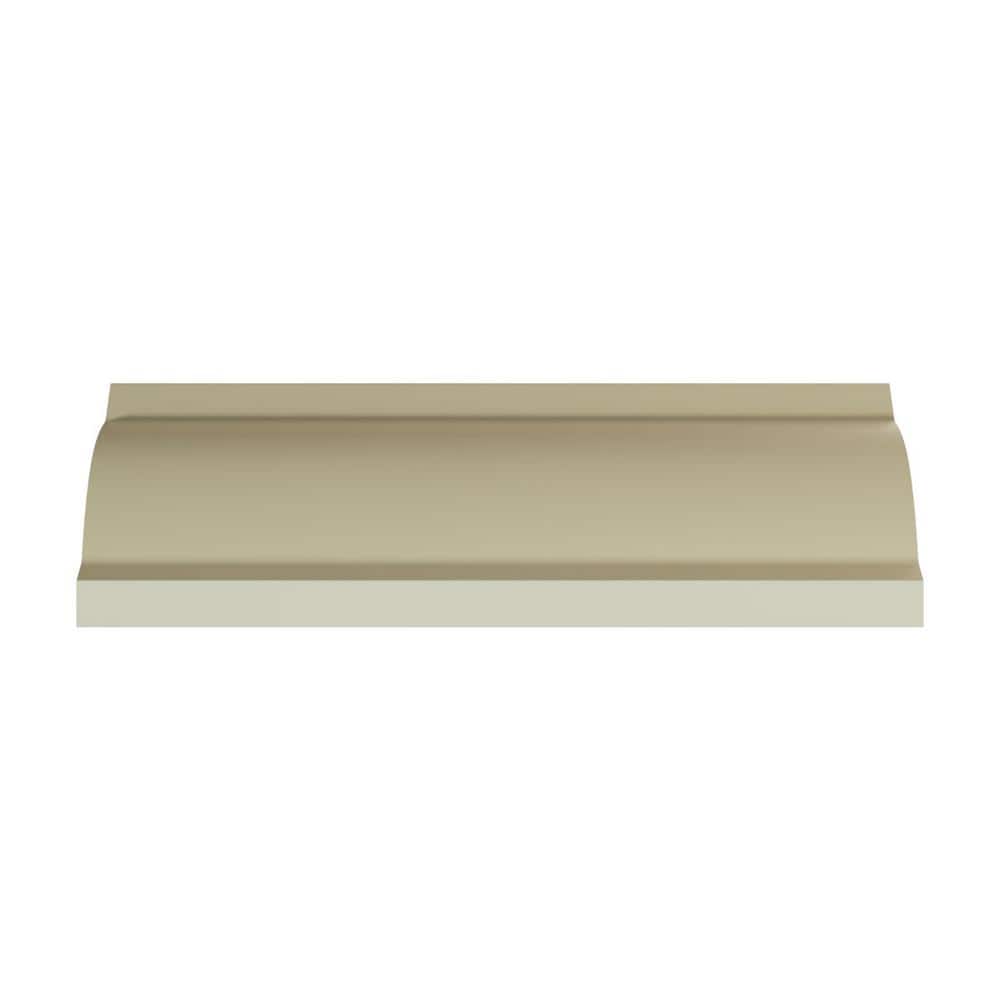 Ekena Millwork McKinney 4 in. D x 5.625 in. W x 96 in. L Polyurethane Crown Moulding