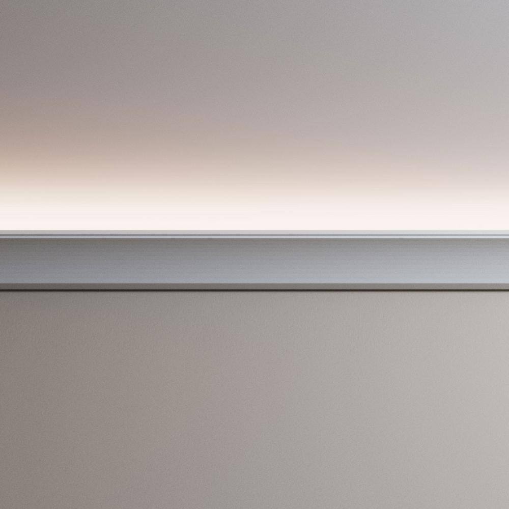 Ekena Millwork Brett 10.25 in. D x 10.875 in. W x 94.5 in. L Polyurethane Crown Moulding