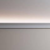 Ekena Millwork Brett 10.25 in. D x 10.875 in. W x 94.5 in. L Polyurethane Crown Moulding