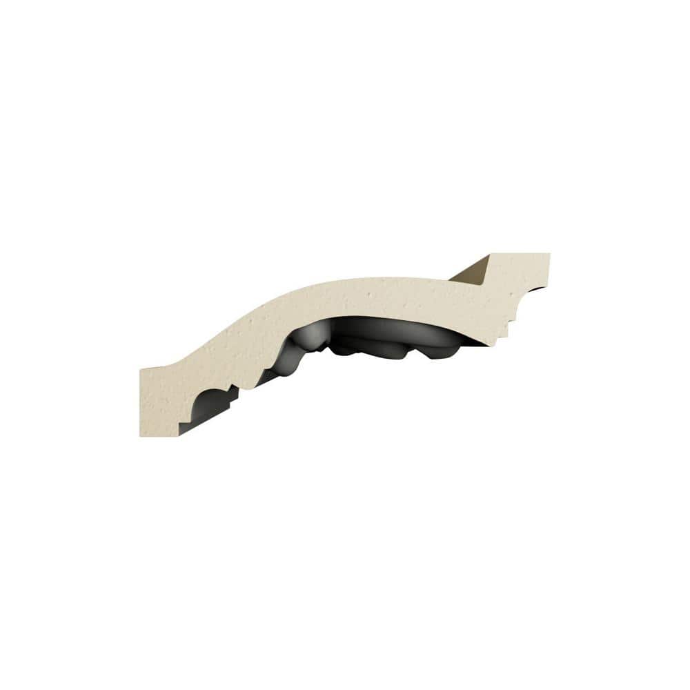 Ekena Millwork Bruce 2.125 in. D x 5.125 in. W x 96 in. L Polyurethane Crown Moulding