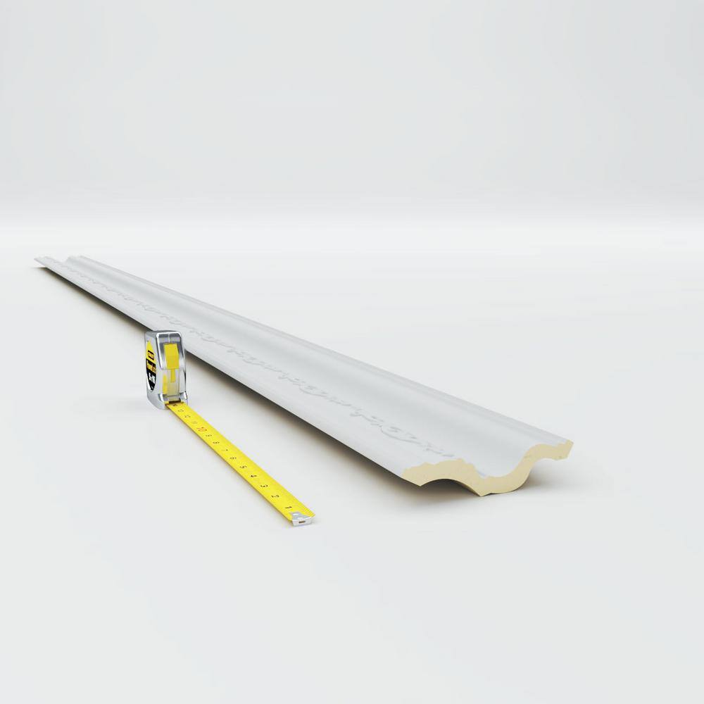 Ekena Millwork Delfina 3 in. x 5 in. x 94-1/2 in. Polyurethane Crown Moulding