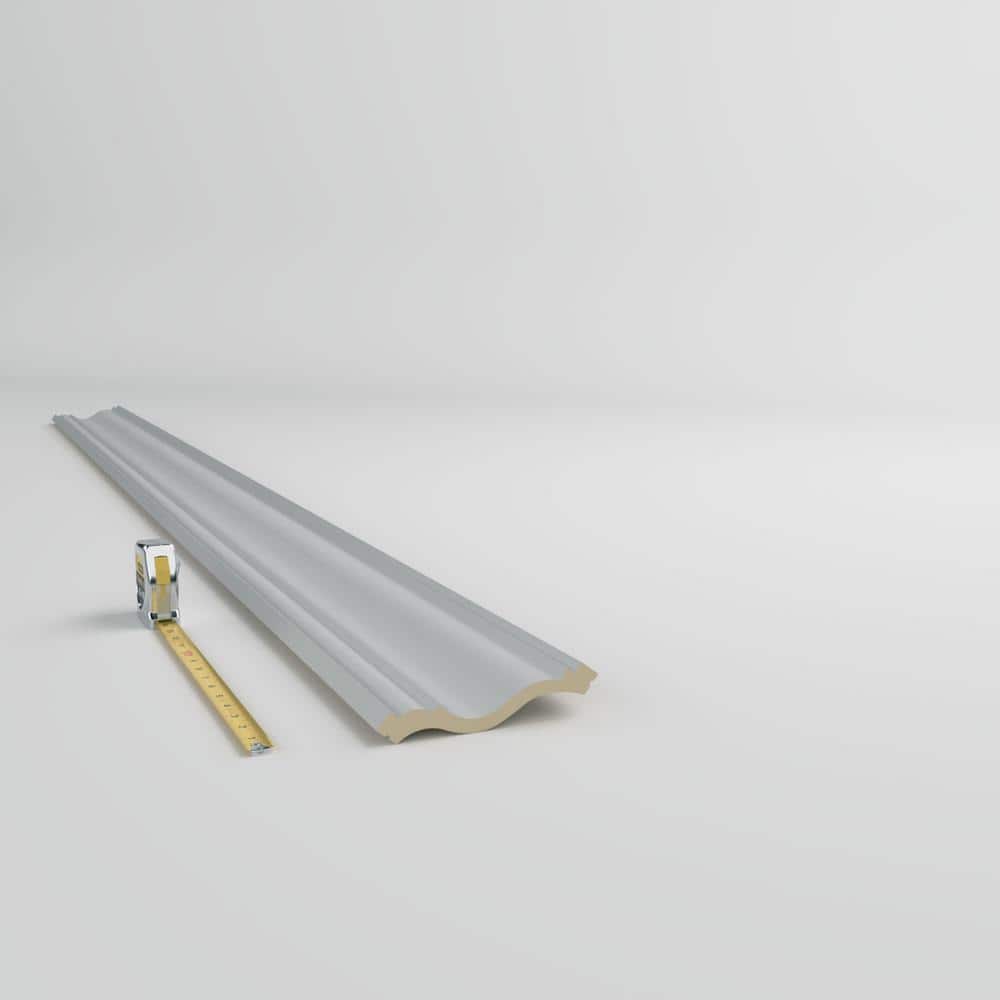 Ekena Millwork June 4.75 in. D x 6.25 in. W x 94.5 in. L Polyurethane Crown Moulding