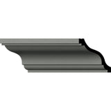 Ekena Millwork June 4.75 in. D x 6.25 in. W x 94.5 in. L Polyurethane Crown Moulding