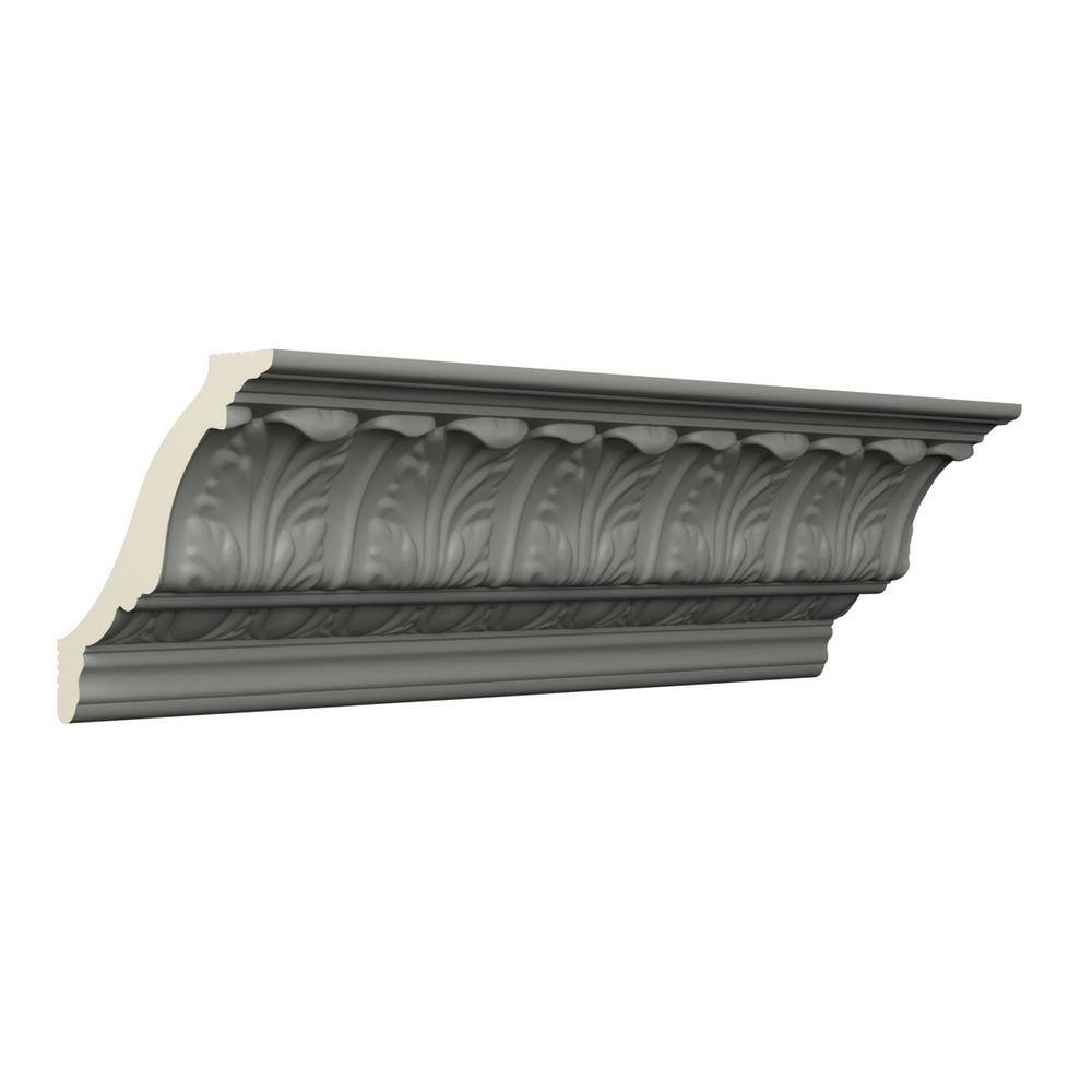 Ekena Millwork McAllen 5.25 in. D x 7.5 in. W x 96 in. L Polyurethane Crown Moulding
