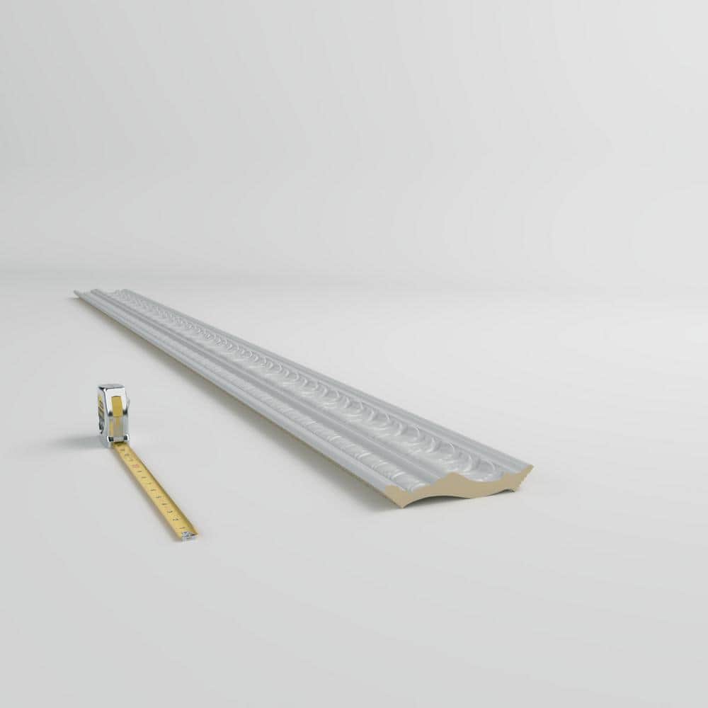 Ekena Millwork McAllen 5.25 in. D x 7.5 in. W x 96 in. L Polyurethane Crown Moulding