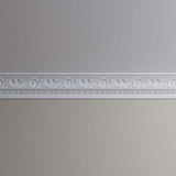 Ekena Millwork Sylvia 4.625 in. D x 7 in. W x 96 in. L Polyurethane Crown Moulding