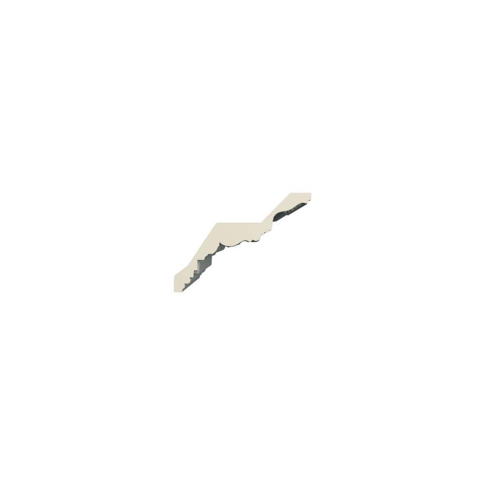 Ekena Millwork Leighton 6.75 in. D x 8.375 in. W x 96 in. L Polyurethane Crown Moulding