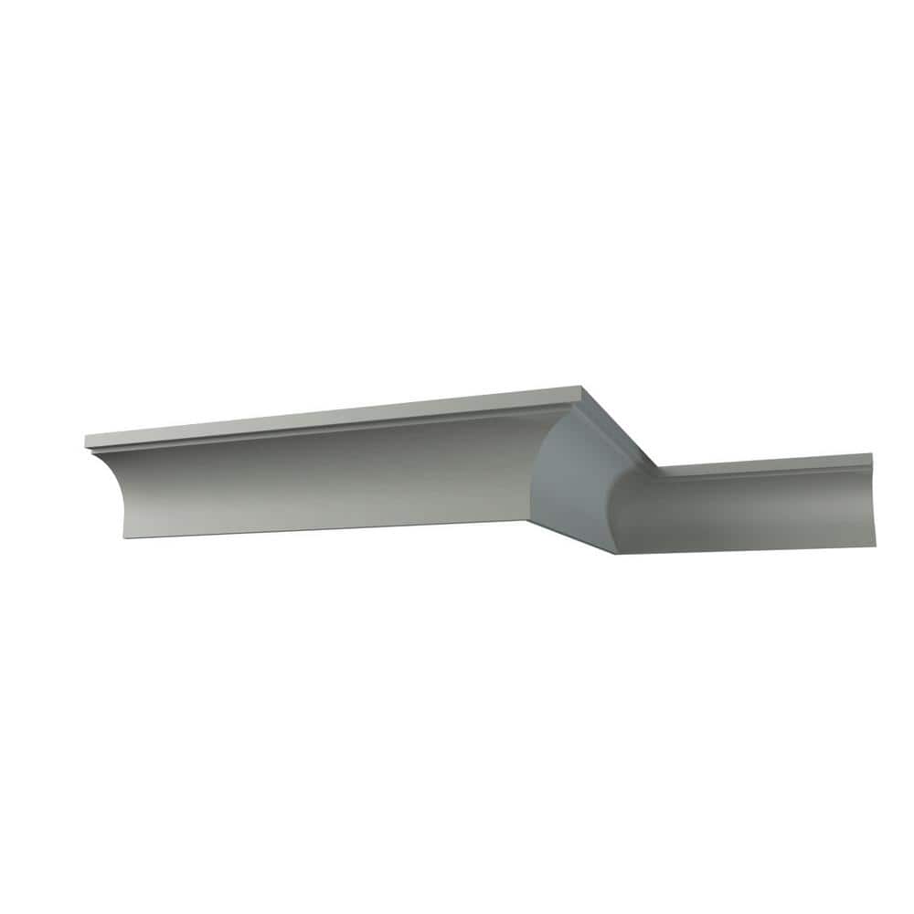 Ekena Millwork Noah 4.625 in. D x 7.375 in. W x 94.5 in. L Polyurethane Crown Moulding