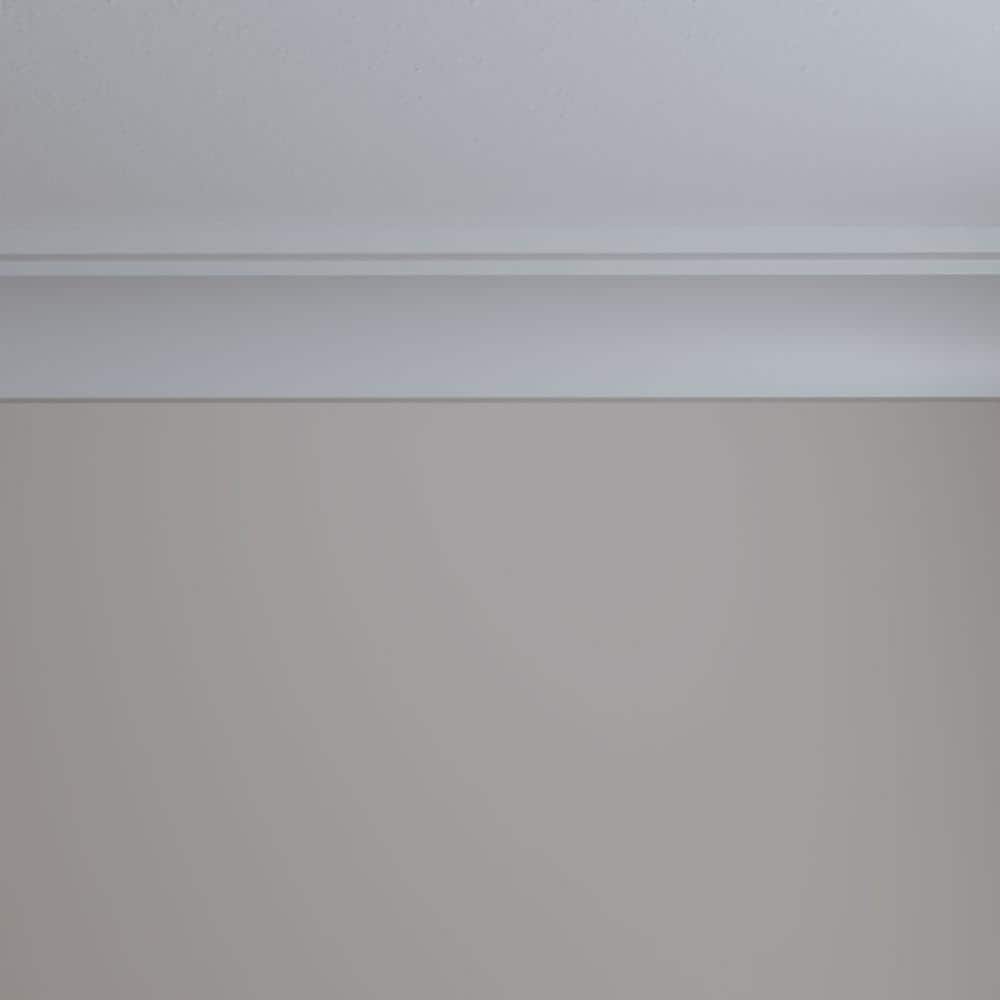 Ekena Millwork 5-1/8 in. x 5-1/2 in. x 94-1/2 in. Polyurethane Dylan Crown Moulding