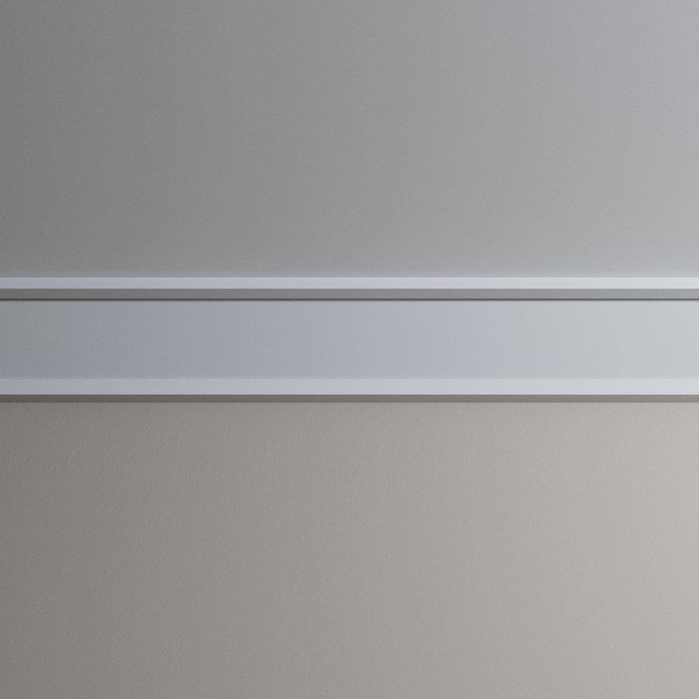 Ekena Millwork Darcy 6 in. D x 8.375 in. W x 94.5 in. L Polyurethane Crown Moulding