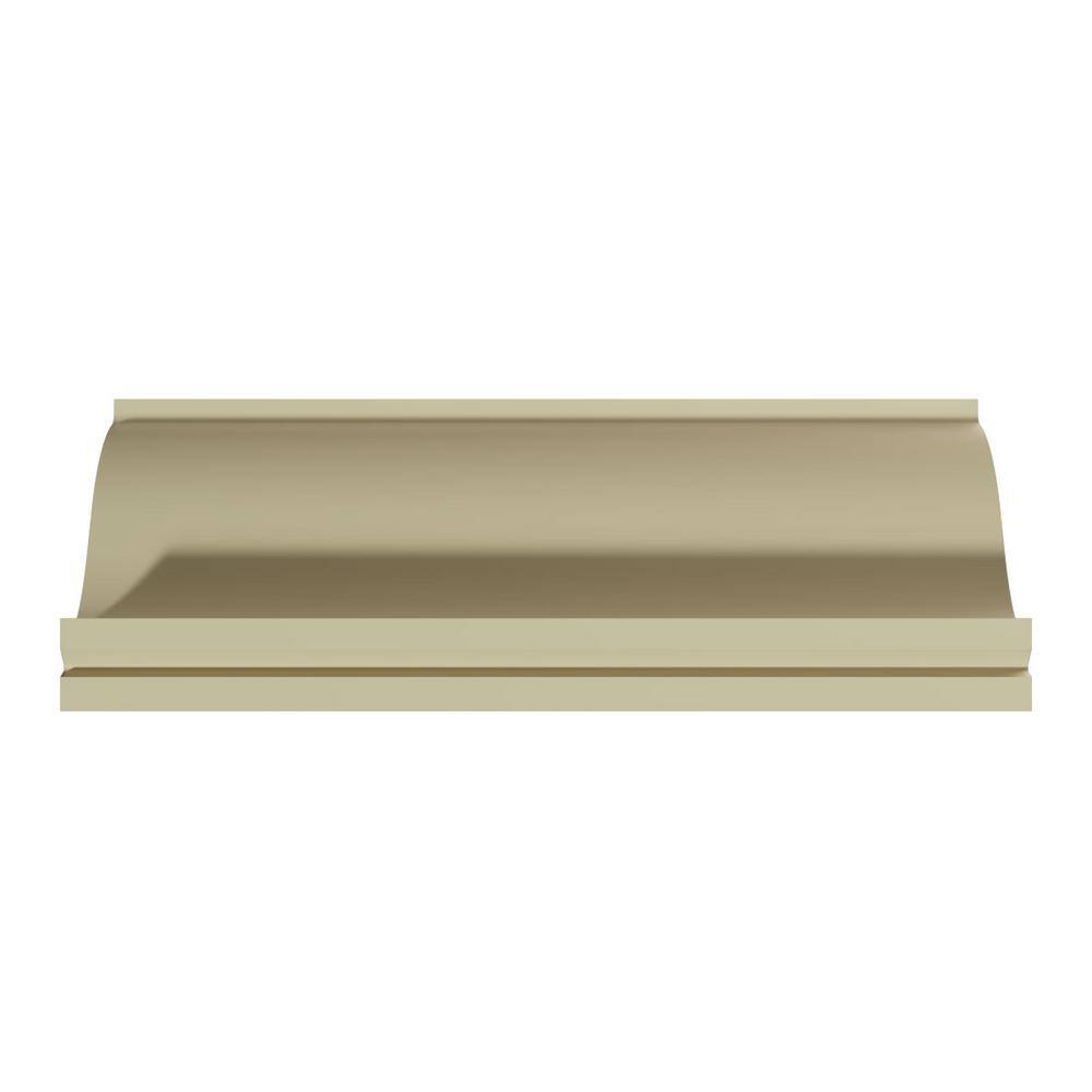 Ekena Millwork Eleanor 5.75 in. D x 8.125 in. W x 94.5 in. L Polyurethane Crown Moulding