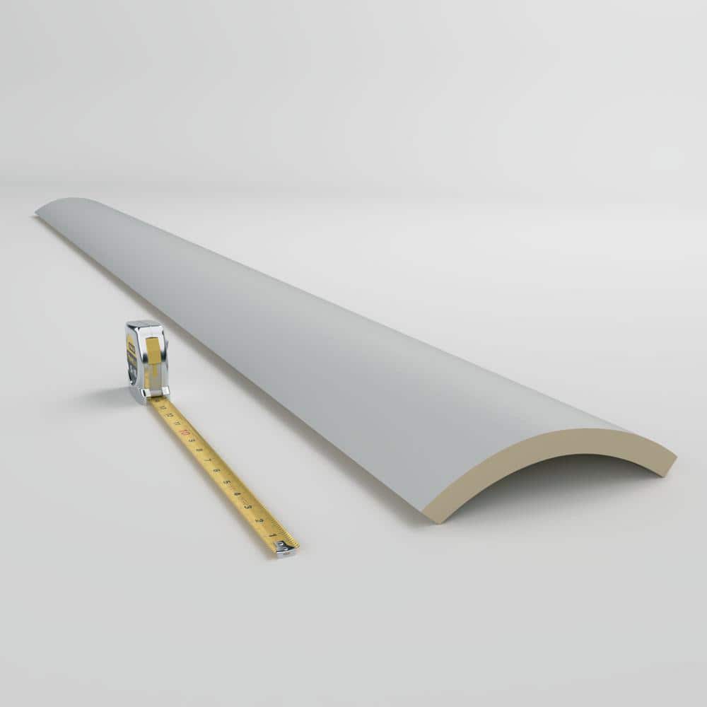 Ekena Millwork Cynthia 7 in. D x 9.25 in. W x 94.5 in. L Polyurethane Crown Moulding
