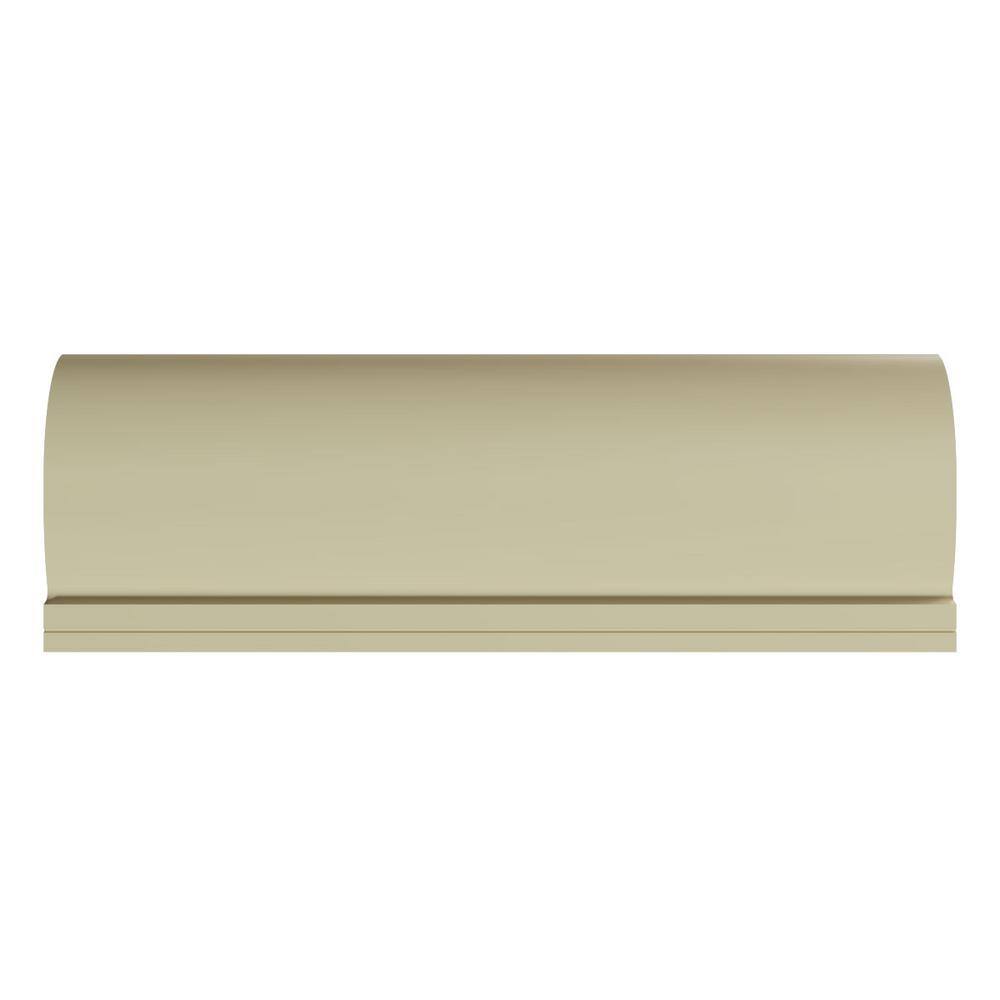 Ekena Millwork Danielle 7.875 in. D x 9.875 in. W x 96 in. L Polyurethane Crown Moulding