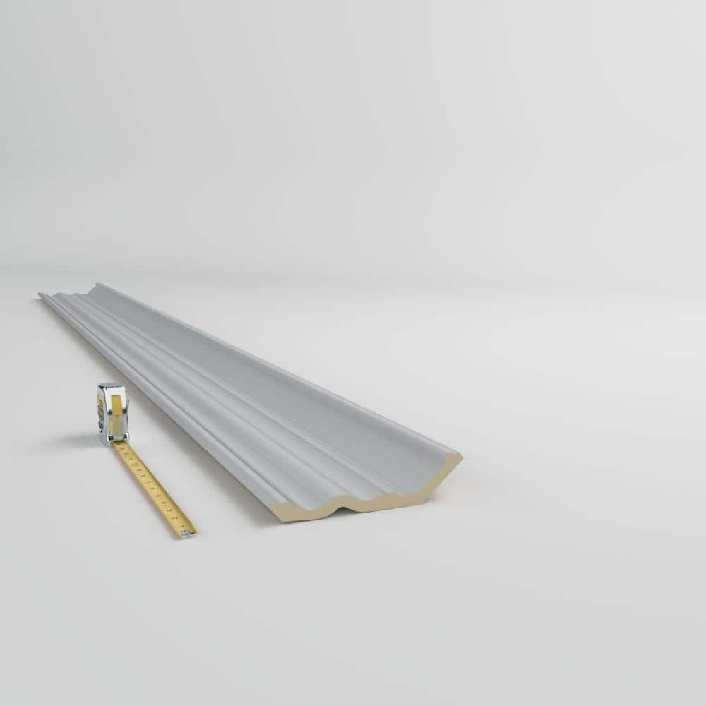Ekena Millwork Lincoln 4.875 in. D x 8.625 in. W x 96 in. L Polyurethane Crown Moulding
