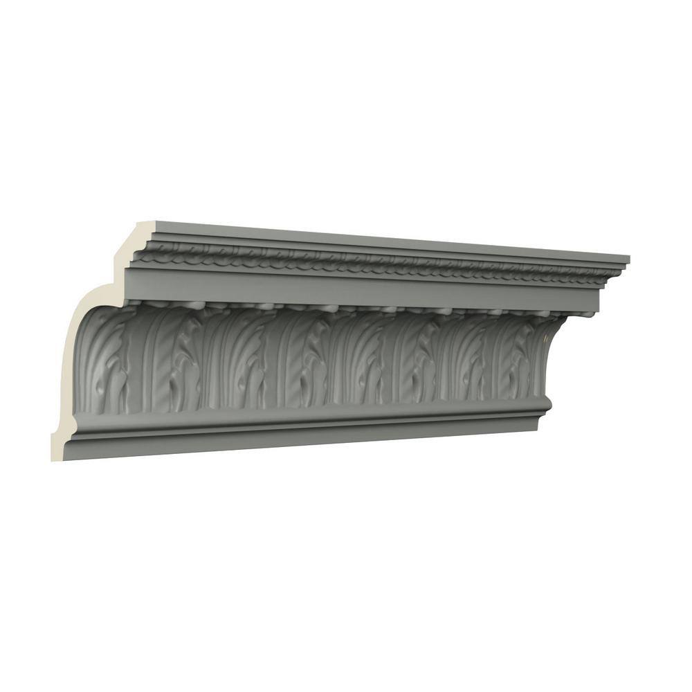Ekena Millwork Micah 5.125 in. D x 8.625 in. W x 96 in. L Polyurethane Crown Moulding