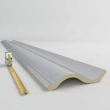 Ekena Millwork Midland 6.25 in. D x 9.625 in. W x 96 in. L Polyurethane Crown Moulding