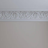 Ekena Millwork 9 in. x 7-3/4 in. x 94-1/2 in. Polyurethane Neuveau Crown Moulding