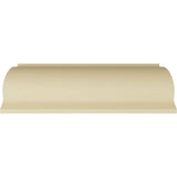 Ekena Millwork 9 in. x 7-3/4 in. x 94-1/2 in. Polyurethane Neuveau Crown Moulding