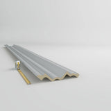 Ekena Millwork Ethan 9.625 in. D x 12 in. W x 96 in. L Polyurethane Crown Moulding