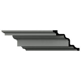 Ekena Millwork Ethan 9.625 in. D x 12 in. W x 96 in. L Polyurethane Crown Moulding