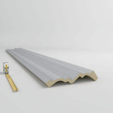 Ekena Millwork Henry 7.875 in. D x 12.625 in. W x 96 in. L Polyurethane Crown Moulding