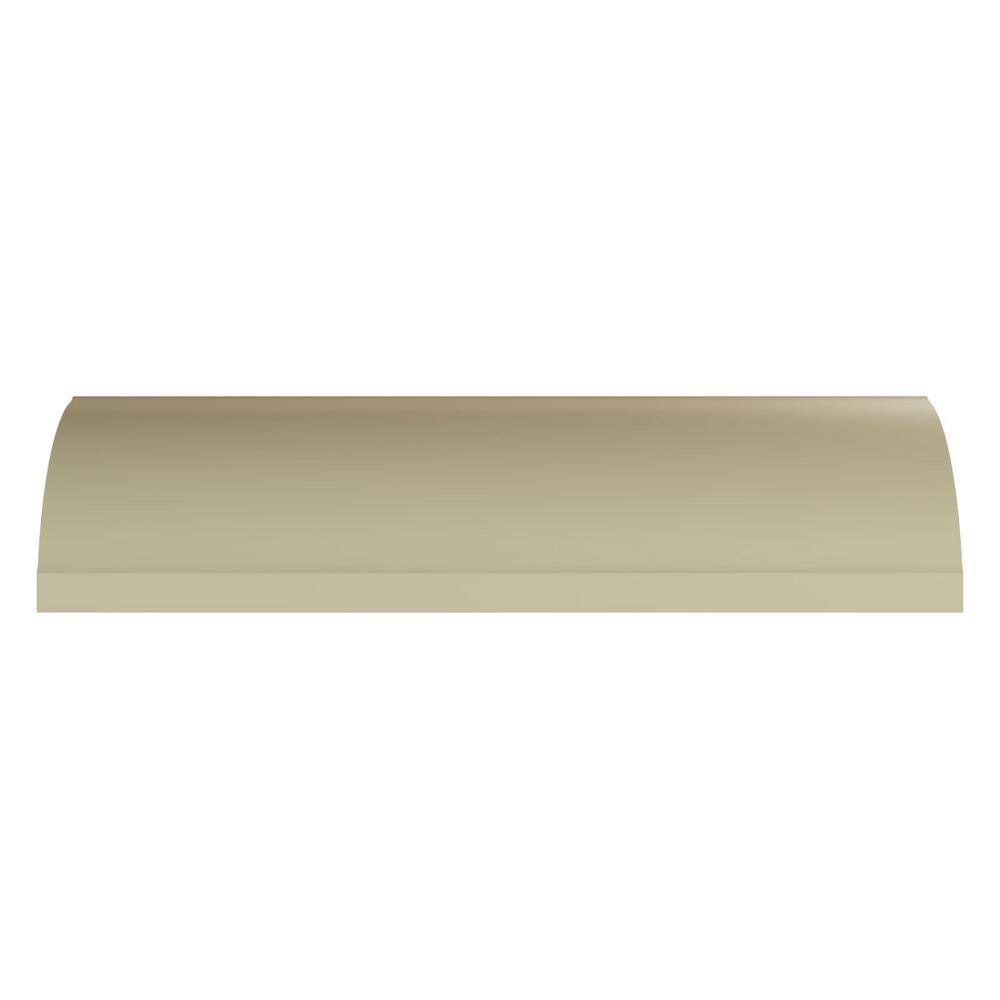 Ekena Millwork Faith 9.875 in. D x 14 in. W x 48 in. L Polyurethane Crown Moulding