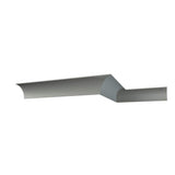 Ekena Millwork Faith 9.875 in. D x 14 in. W x 48 in. L Polyurethane Crown Moulding