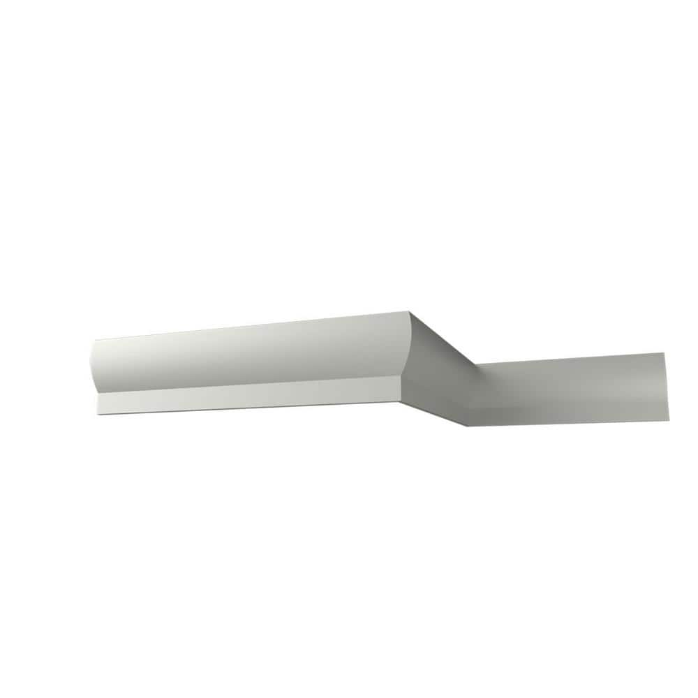 Ekena Millwork Faline 2.75 in. D x 2.75 in. W x 96 in. L Polyurethane Crown Moulding