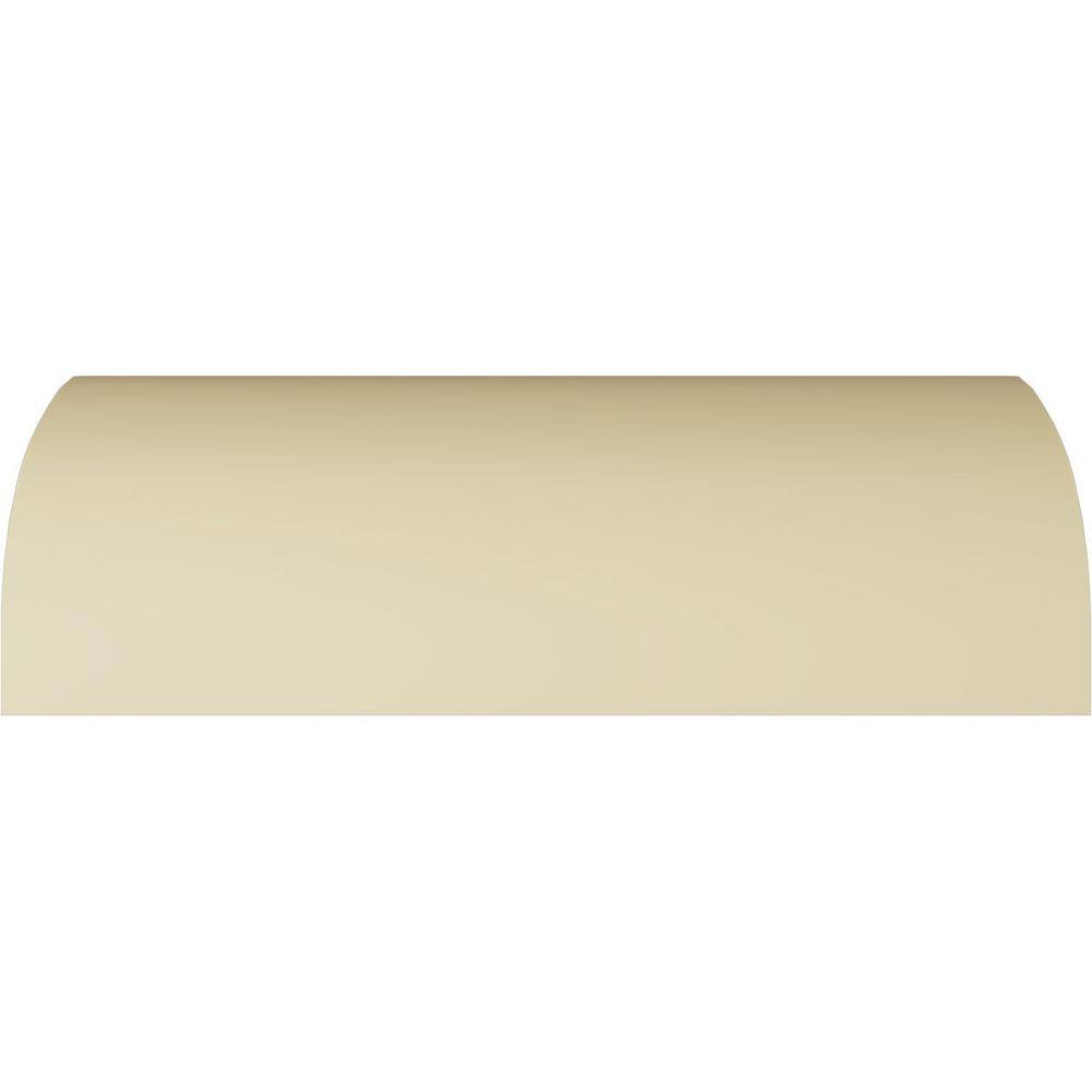 Ekena Millwork 15-3/8 in. x 12 in. x 94-1/2 in. Polyurethane Brightton Crown Moulding