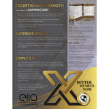 Ella Standard 60 in. x 33 in. x 77 in. 1-Piece Low Threshold Shower Stall in Bone with Center Drain