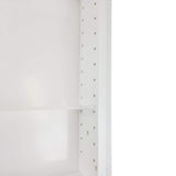 WG Wood Products 15.5 in. W x 35.5 in. H x 3.5 in. D Cutlass Raised Panel White Recessed Solid Wood Medicine Cabinet without Mirror