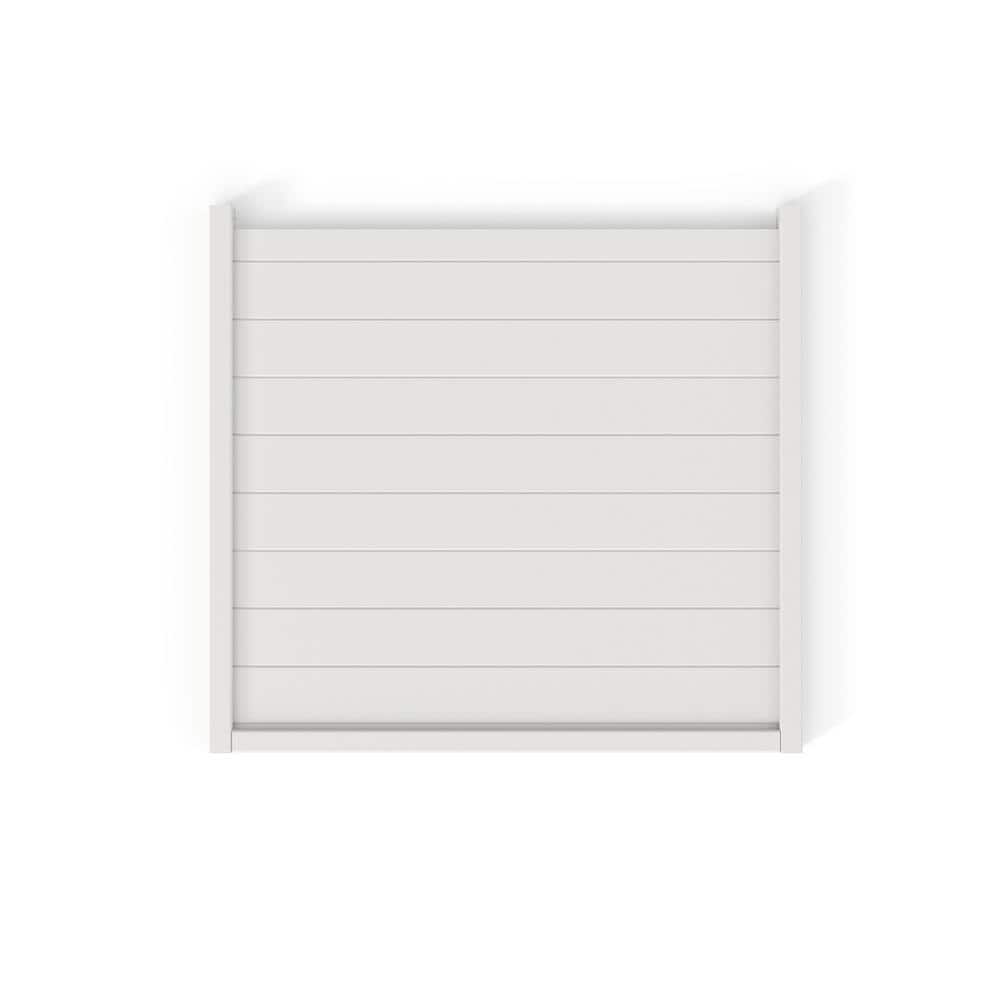 Enclo Privacy Screens 36 in. x 39 in. White Vinyl Liberty Lattice Solid Rooftop Accessory