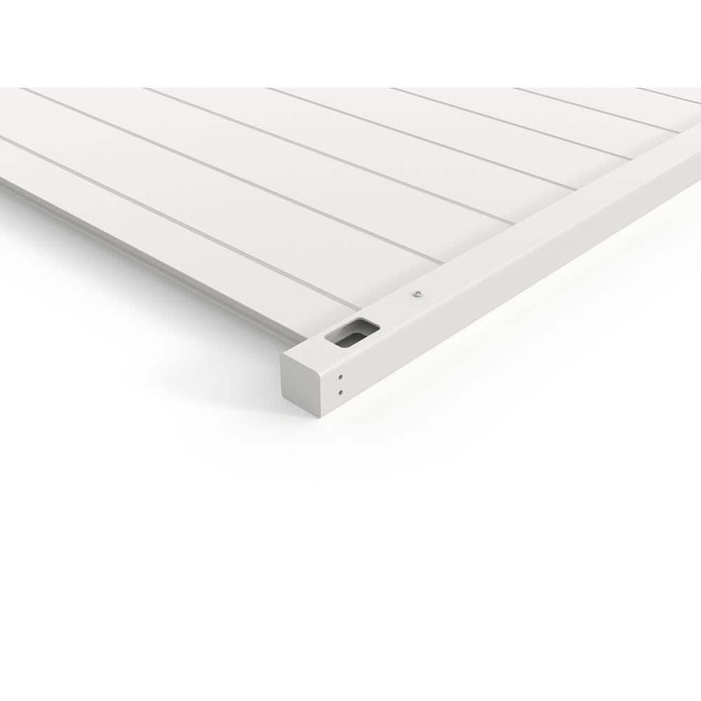 Enclo Privacy Screens 36 in. x 39 in. White Vinyl Liberty Lattice Solid Rooftop Accessory