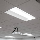 ENERGETIC LIGHTING 2 ft. x 4 ft. 5895 Lumens LED Recessed Lay-In Troffer Panel Light CCT and Wattage Selectable 3500K/4000K/5000K
