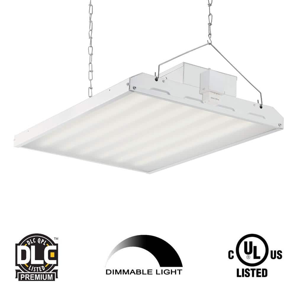 EnviroLite 2 ft. Linear Integrated LED White High Bay Light with Microwave Occupancy Sensor, 5000K