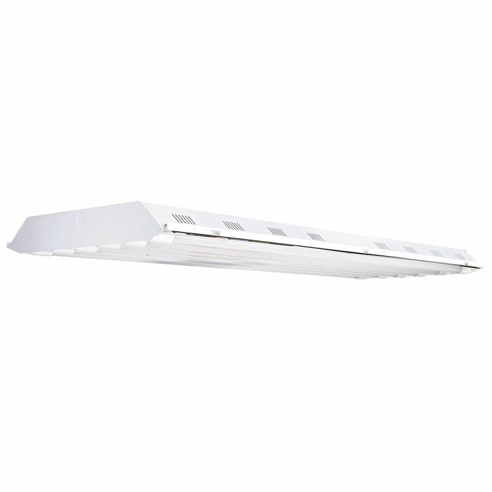 EnviroLite 4 ft. 6-Light T8 LED White High Bay Light, 5000K