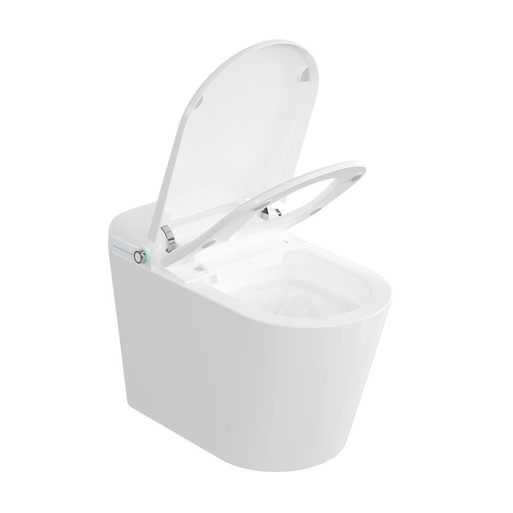 Eridanus 1-Piece Elongated Smart Bidet Toilet with Remote Control