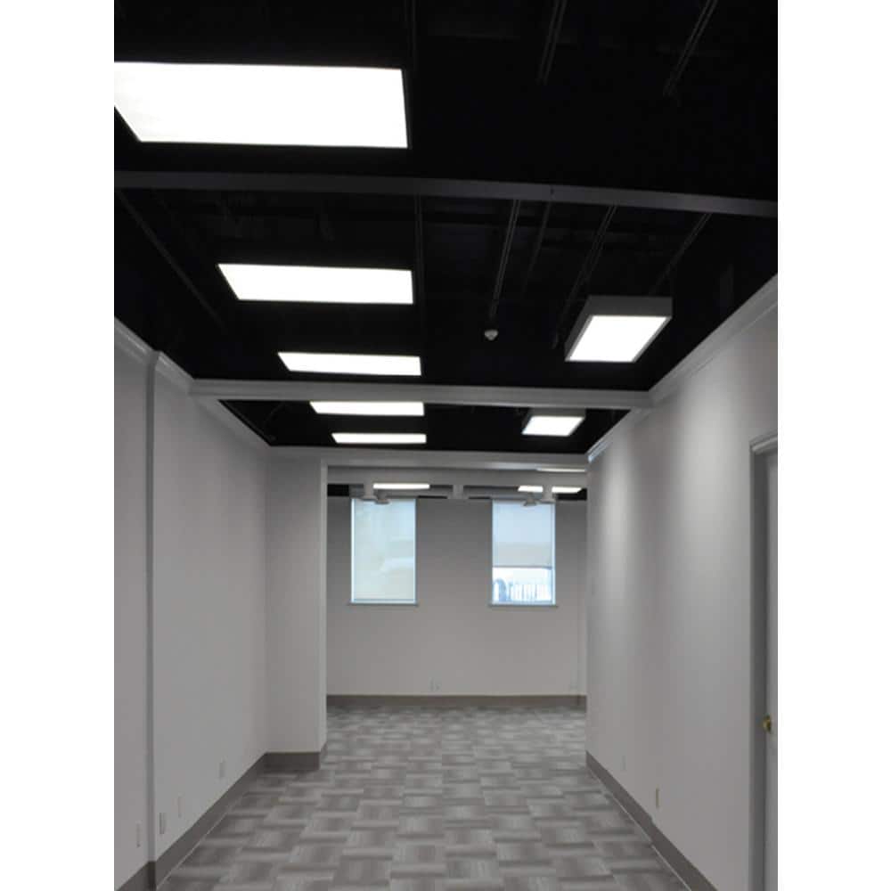 eSenLite 2 ft. x 4 ft. Integrated LED Panel Light Troffer Backlit 6500LM 630W Equivalent White Dim CCT Color Changeable (8-PC)