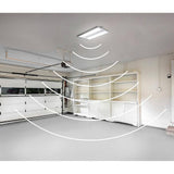 ETI LIGHTING 2 ft. 400-Watt Equivalent Motion Sensor 18000 Lumens Integrated LED White High Bay Light 120-277 Volt 5000K